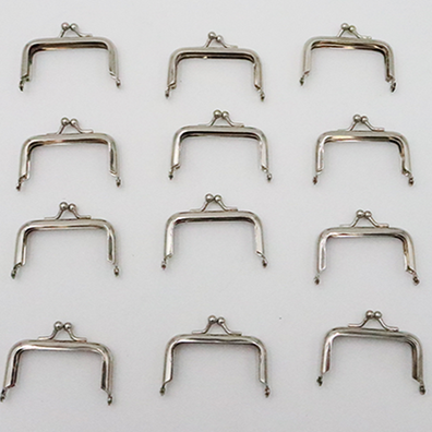Purse Frames (Silver, 12 in one pack) Goshman